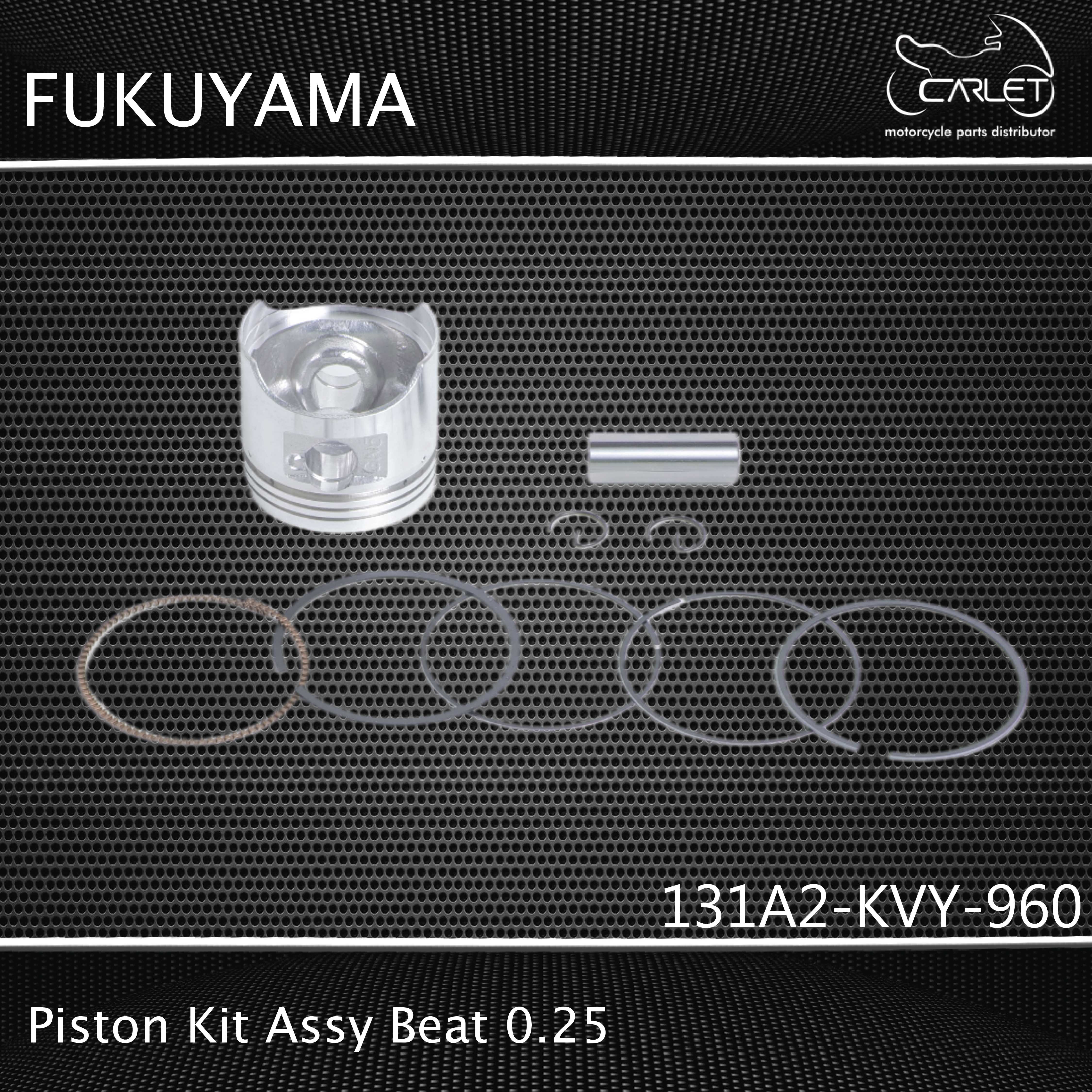 Fukuyama Piston Kit Assy Beat